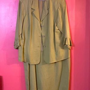 size 28 wide 2peice dress set